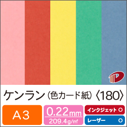 ケンラン＜180＞A3/20枚