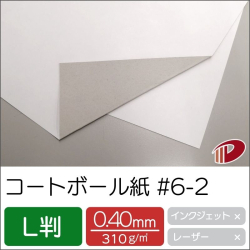 コートボール紙 #6-2 L判/20枚から